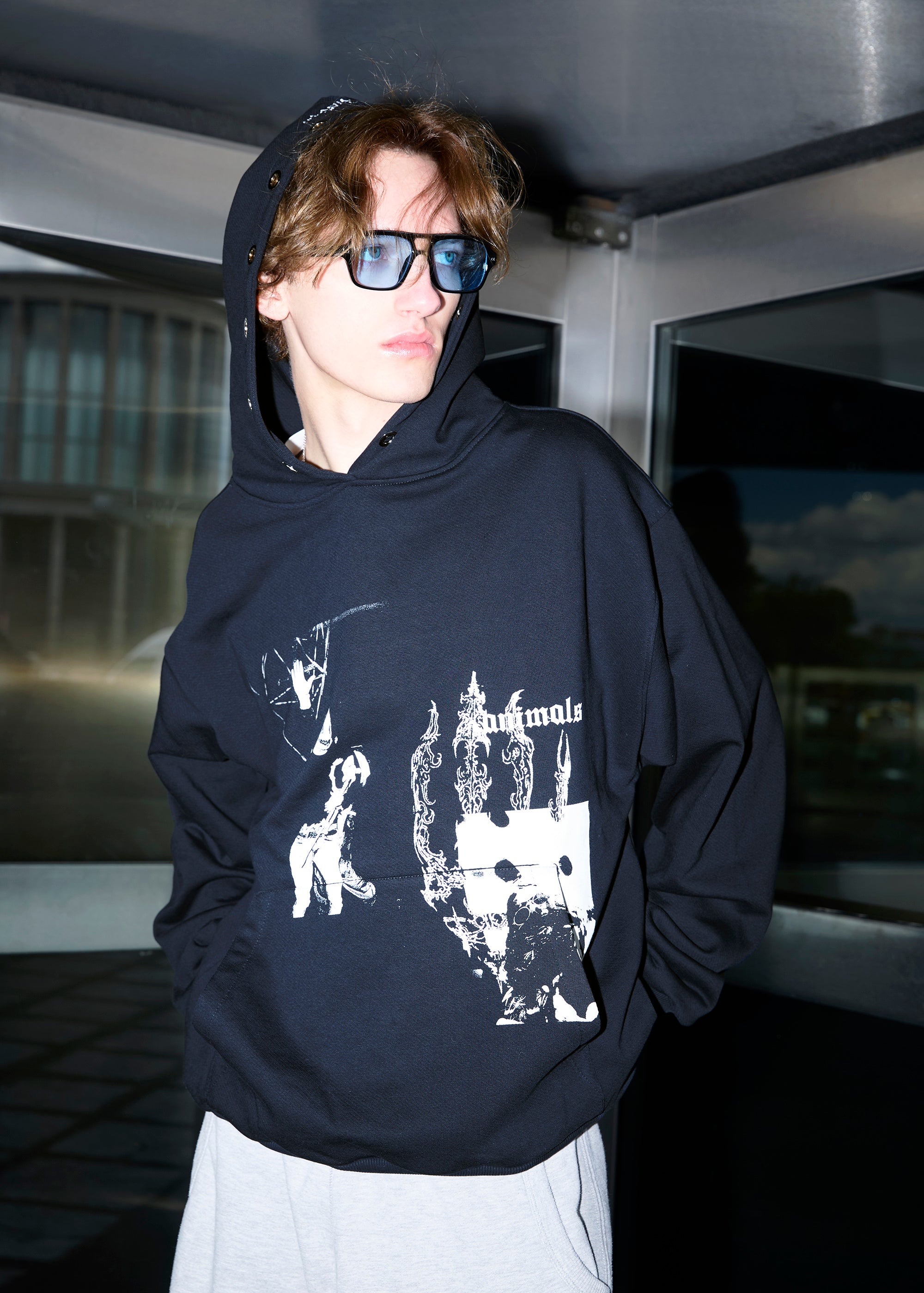 SAMPLE MASK black hoodie