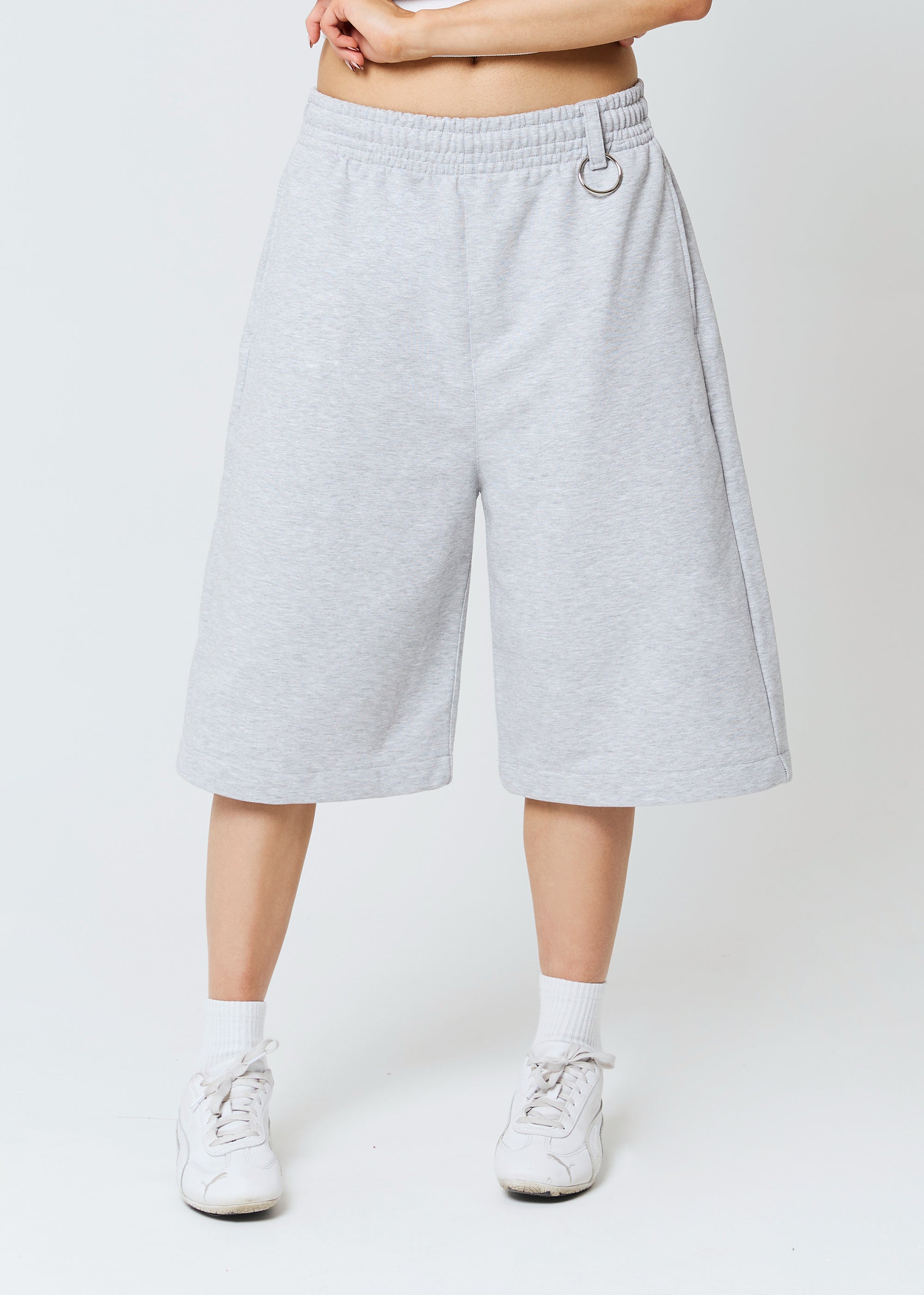 BUBBLE melange shorts