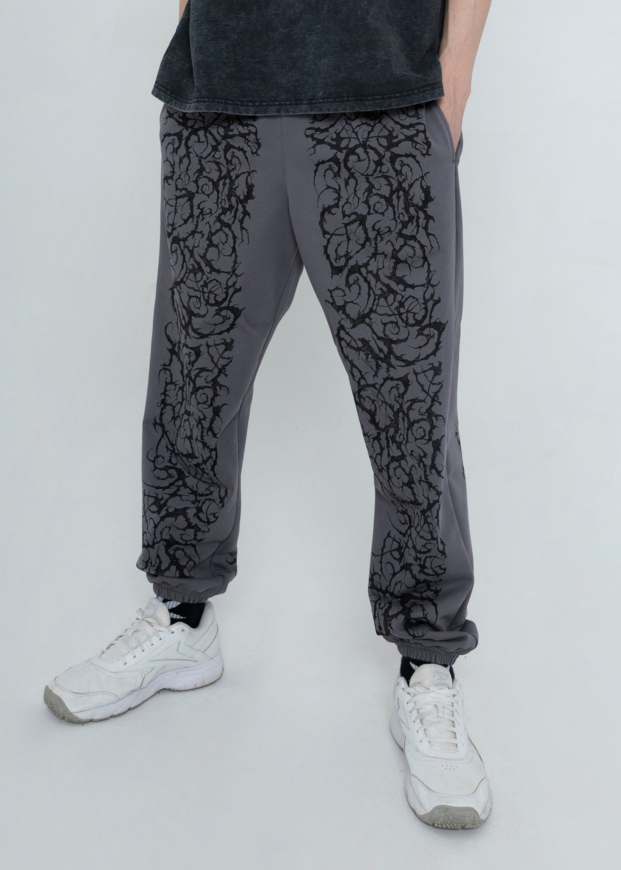 SAMPLE THORNS grey sweatpants