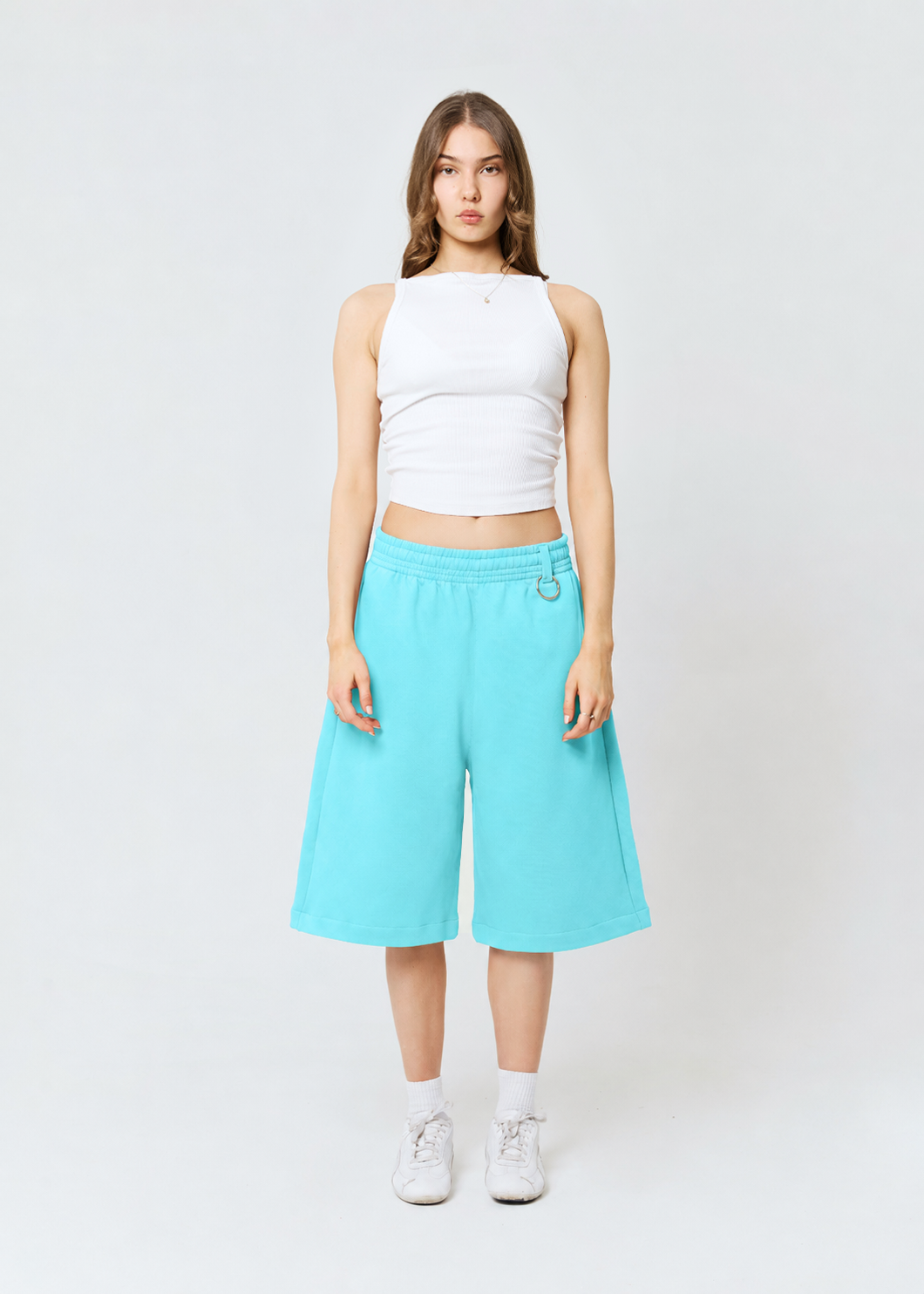 BUBBLE blue lagoon shorts