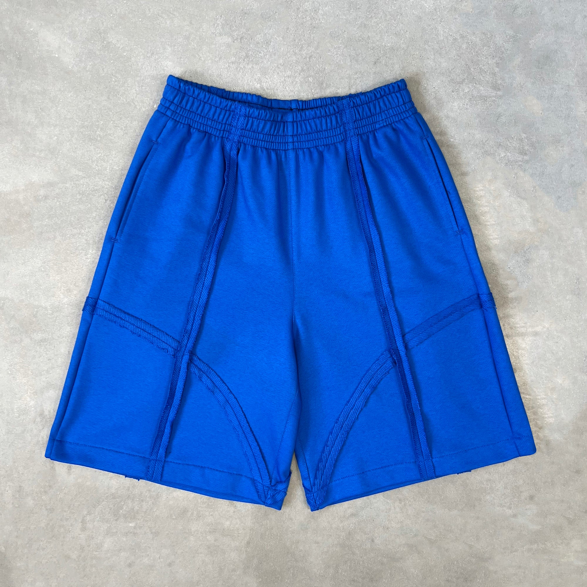 PANELS blue shorts