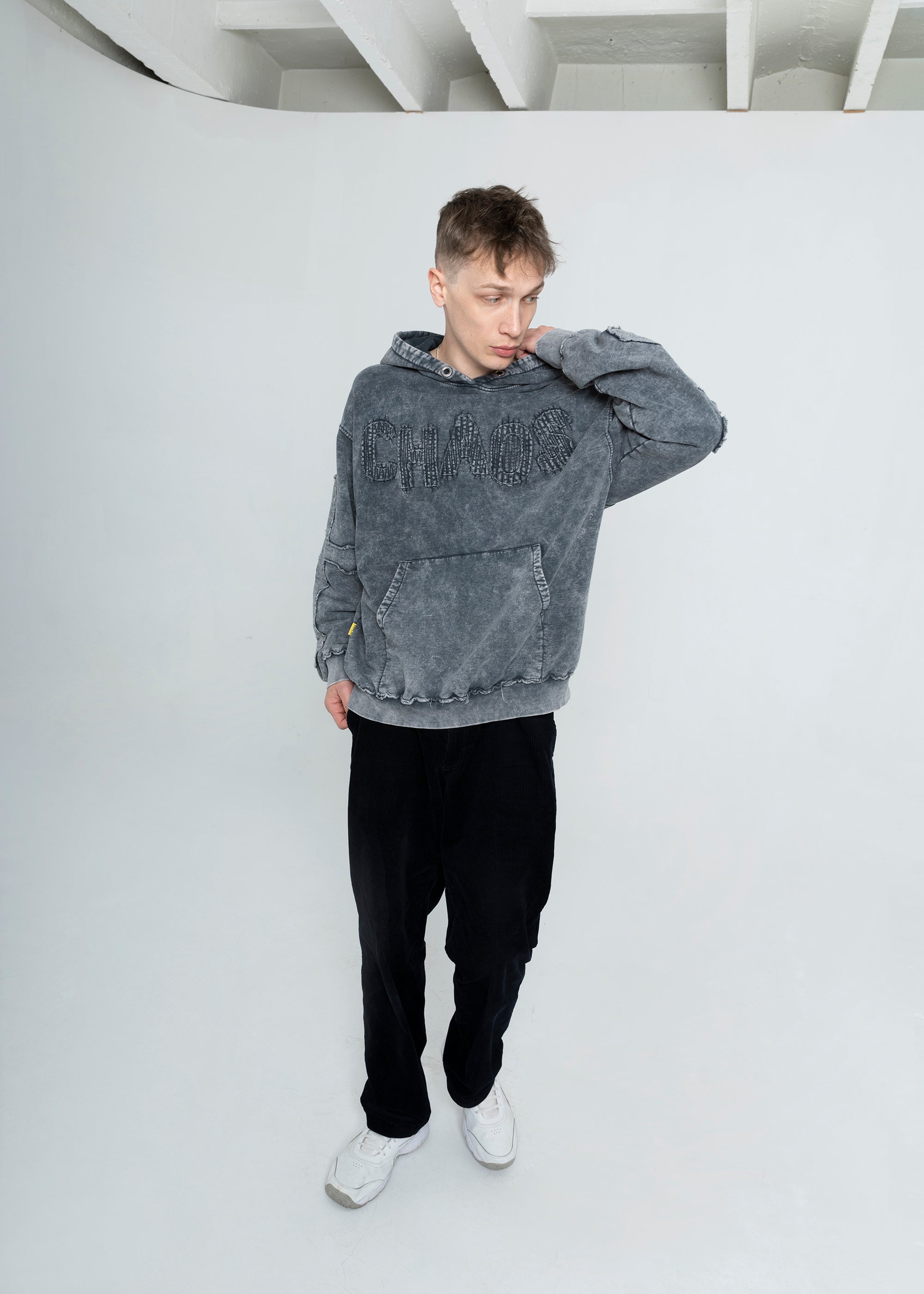 CHAOS washed hoodie
